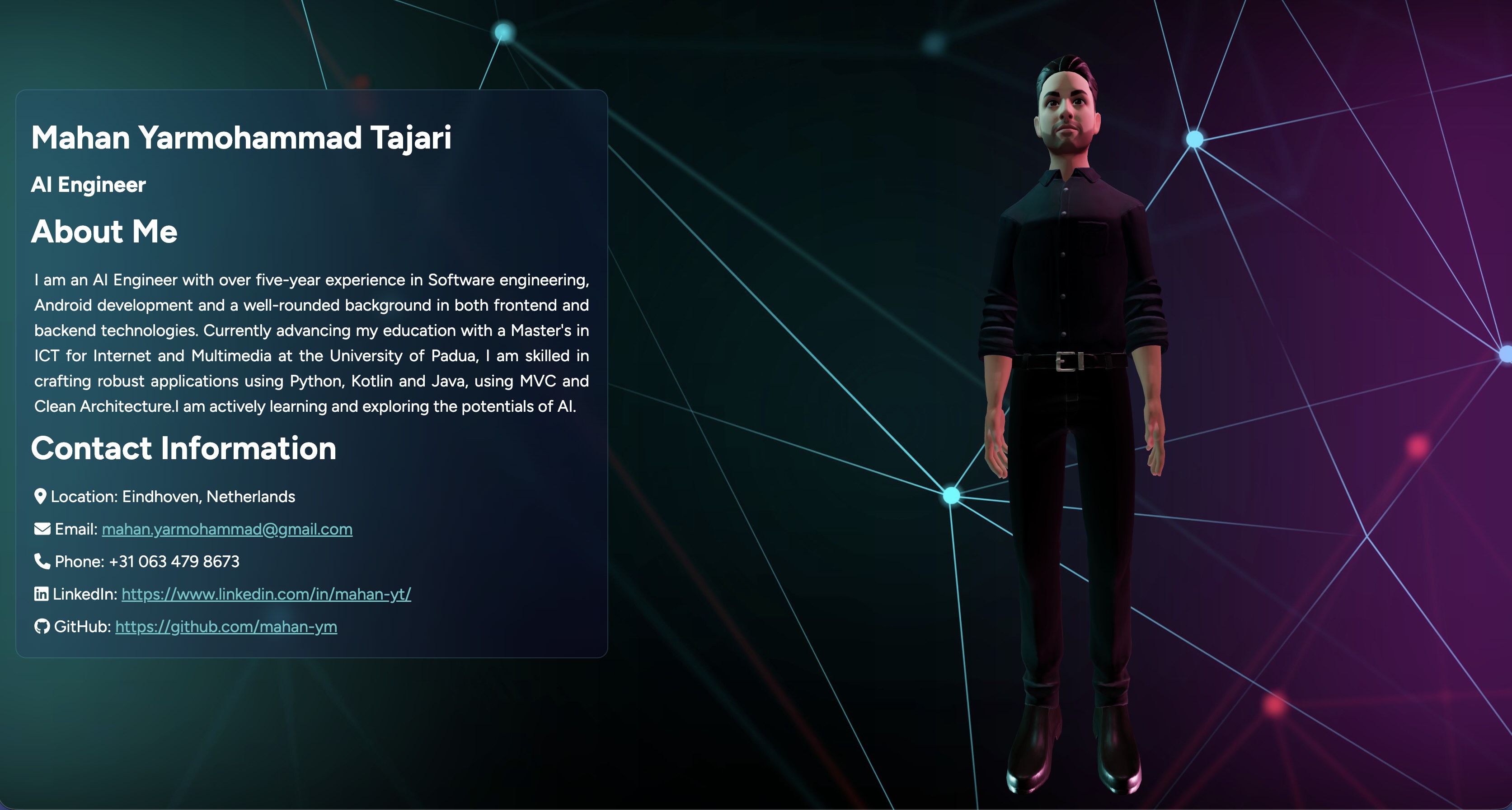 Personal Portfolio Website